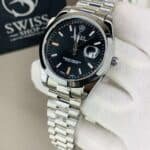 Milgauss Black Dial Silver Chain