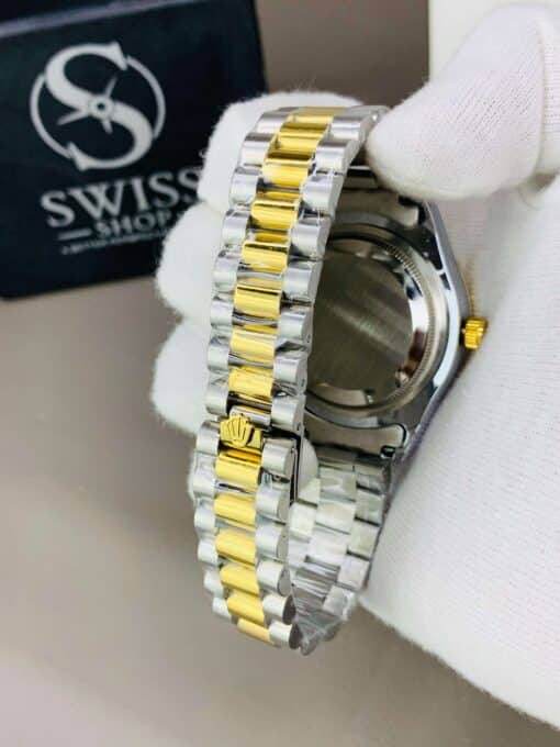 Milgauss Golden Dial With Silver And Golden Chain - Image 4