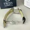 BLACK DIAL ROSE GOLD CASE WITH BLACK STRAP ( CHRONOGRAPH Working ) - Image 6