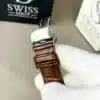 Silver Chrnograph Working With Brown Leather Strap - Image 4