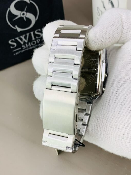 Original Skmei Triple Time Watch Silver Colour - Image 6
