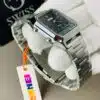 Original Skmei Dual time Silver Colour With Black Dial - Image 4