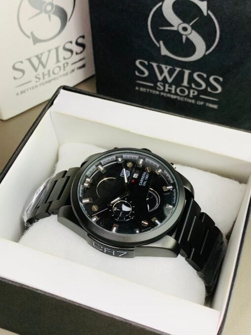 Tag Heuer Carrera Calibre 1887 Chronograph – Midnight Black Steel Edition - Image 2