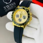 Daytona Gold with Black Strap
