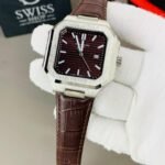Patek Brown Dial With Brown Leather Strap