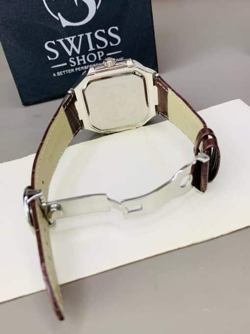Patek Brown Dial With Brown Leather Strap - Image 4
