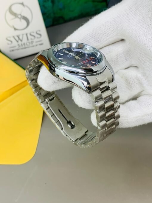 Oyster Perpetual Blue Dial Silver Chain. - Image 4