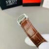 Silver Dial With Brown Leather Strap Chronograph Watch  ( Automatic Movement ) - Image 4